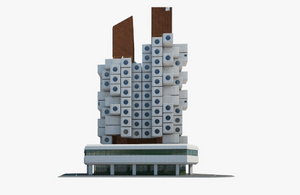 Nakagin Capsule Tower 3D Model