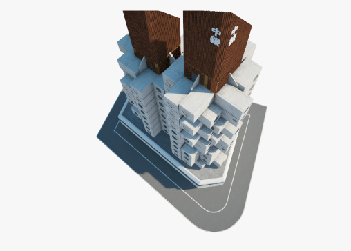 Nakagin Capsule Tower 3D Model