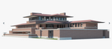 3D Models > Architecture > Buildings Robie House 3D Model